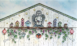 Angel on the Barn
