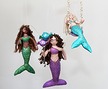 mermaid scuplture